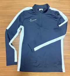 NIKE ナイキ ハーフジップ 長袖 スポーツウェア ジュニアM ブラックのサムネイル