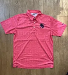 セール FILA フィラゴルフ 柄 ゴルフシャツ 半袖 ポロシャツ ピンク