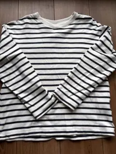 ●UNIQLOロンT●ボーダー130