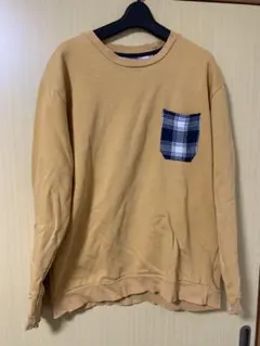 zara チェック柄ポケット付きスウェットのサムネイル
