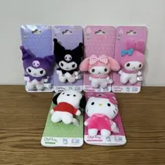 プレイチャーム マイメロディ ポチャッコ キティ クロミ 6個セットです
