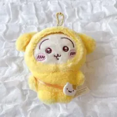 サンリオ ちいかわ うさぎ マスコットホルダー ポムポムプリン キーホルダー