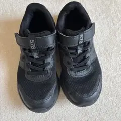 美品ニューバランス578スニーカー黒　18センチ