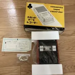 CLOVERクローバーカセットプレイヤー レトロ KC-9800【ジャンク