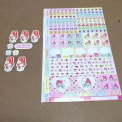 1990年代〜2010年マイメロディ　キャラクターシールセット 　平成　サンリオ