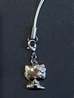 ハローキティ シルバーチャームストラップ