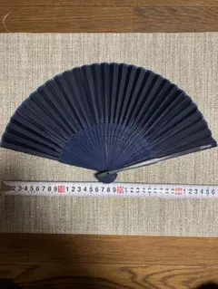非売品　J.P.Morgan 扇子 ネイビー