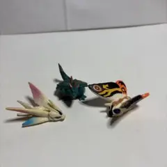 ゴジラ ソフビ　指人形　ダガーラ　ゴジラ超全集　アクアモスラ　モスラ　怪獣　平成のサムネイル
