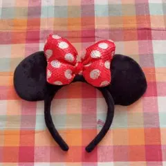 【美品/早い者勝ち】TDL 東京ディズニーランド ミニーマウス カチューシャ