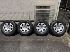 ハイエースS-GL　新車外し　195/80R15 タイヤホイール　4本のサムネイル