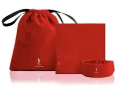 YSL イヴサンローラン OR ROUGE ポーチ&タオル&シュシュ3点セット