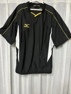 MIZUNO Pro（ミズノプロ ）半袖 Vジャン 黒Oサイズ