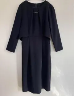 green label relaxing セレモニーワンピース　ブラック