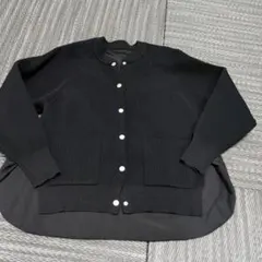 カーディガン リブ