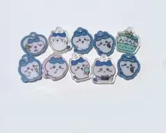 カン付き ハチワレ　ちいかわ アクリルパーツ まとめ売り