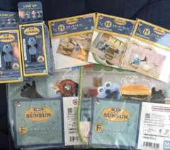 【即日発送】⼀番くじ SUNSUN パペットスンスンE賞F賞H賞 7点セット