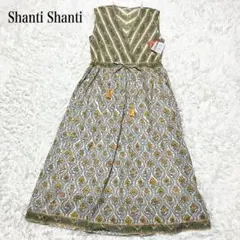 新品未使用品【Shanti Shanti】ノースリーブ　カシュクールワンピース