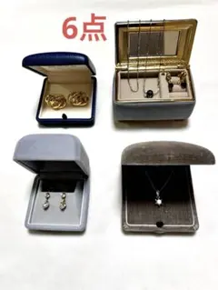 【まとめ売り】　アクセサリー　イヤリング　ネックレス　6点セット
