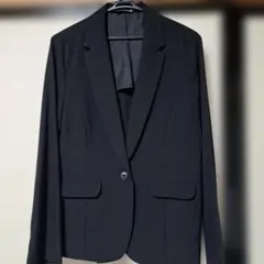 【土日お値下げ】ブラック☆ レディース リクルートスーツ上着LLSize【美品】