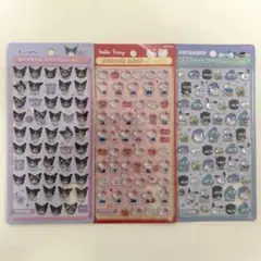 【正規品】ボンボンドロップシール mini サンリオ 3点SET おまとめ