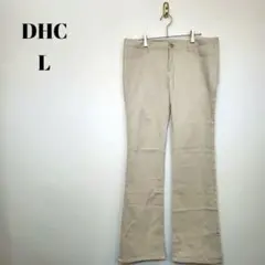 フレアパンツ ベージュ ストレッチパンツ 美脚 シンプル ロング丈 レディースのサムネイル