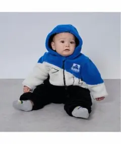 XLARGE KIDS カラーブロックボアカバーオール