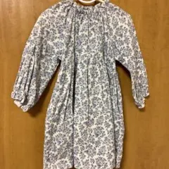 プティマイン　花柄ワンピース　100