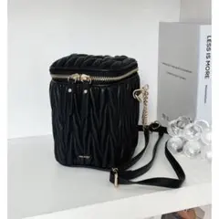 キルティングミニバニティショルダーバッグ　❥❥❥ NICE CLAUP