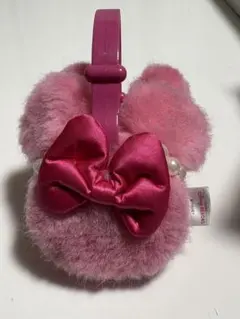 ディズニー ミニーマウス イヤーマフ 耳あて ピンク パール