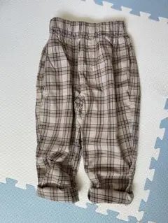 SHIPS KIDS シップス　チェック シェフ パンツ　100