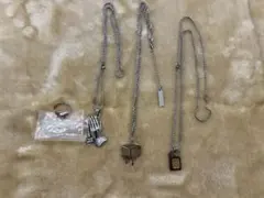 シルバーアクセサリー 4点セット