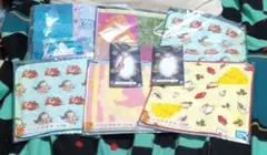 １番くじディズニープリンセスタオル、メタルチャーム、ハンドタオル10点セット