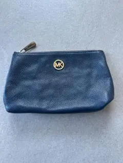 Michael Kors ネイビー レザーポーチのサムネイル