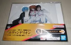 エヴァンゲリオン 一番くじ E賞 ビジュアルスタンド　綾波レイ　アスカ　マリ C