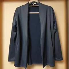 spu カーディガン Mサイズ ブルーグレー