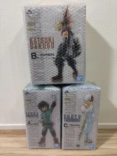 ヒロアカ　一番くじ　Begin the HERO！　フィギュア3体セット