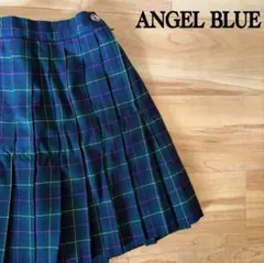ANGEL BLUE チェック　スカート　エンジェルブルー　Mサイズ