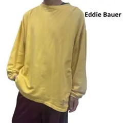 eddie bauer エディーバウアー　古着　スウェット　ヴィンテージ黄色