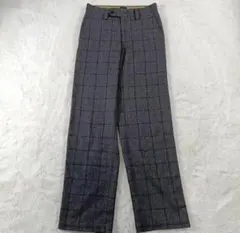 90s OLDGAP オールドギャップ ウールパンツ チェック 紺タグのサムネイル