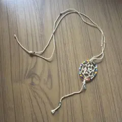 ドリームキャッチャー風ネックレス