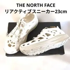 THE NORTH FACEリアクティブスニーカー23cmガーデニアホワイト ​