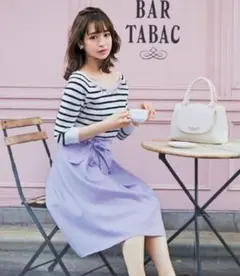 春物♥️美品 フェルウ フレアスカート エニィスィス フレアスカート