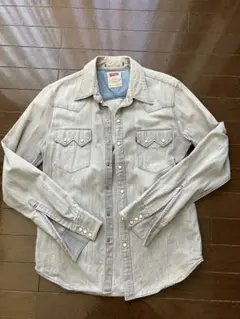 Levi's グレー デニムシャツ 長袖