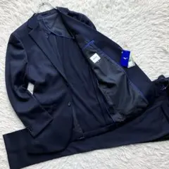 【近年 新品未使用 MOVE SUIT】ミズノ　スーツ　紺　洗える　ジャージ素材