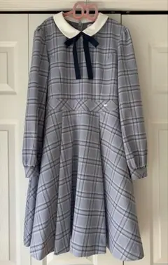 mezzo piano チェック柄ワンピース 160