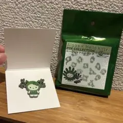 万博 日本パビリオン　藻キティピンバッジAlgae x Hello Kitty