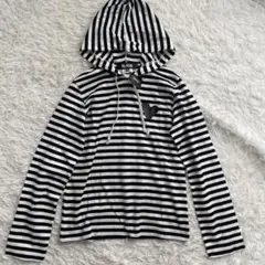 新品　ブラックコムデギャルソン　ディズニー　コラボ　ロンT ボーダー　ミッキー