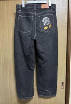 Black Eye Patch Extra baggy jeans ブラックのサムネイル