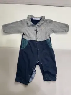 familiar ポロシャツスタイルロンパース