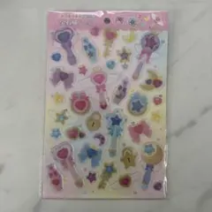 キラキラホログラム　宝石風シール